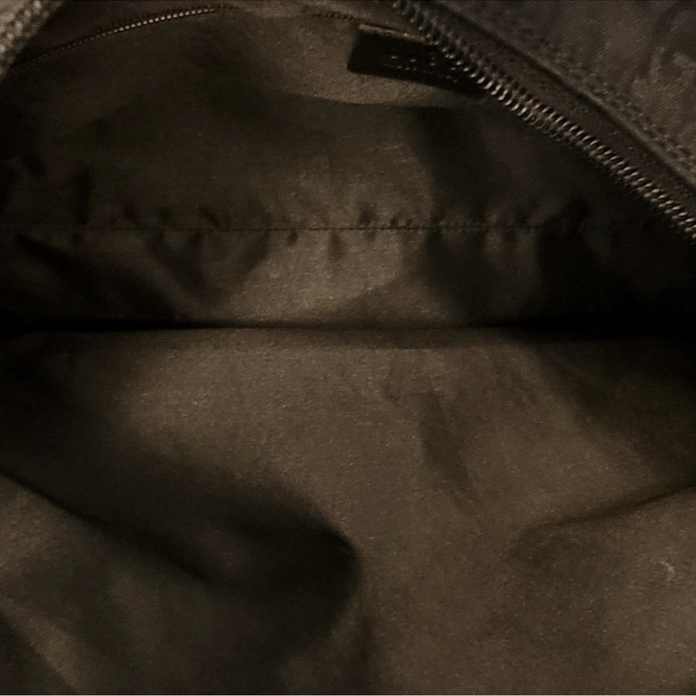 Authentic Gucci Black GG Monogram Nylon Canvas Hobo Vintage Bag. MA199 - Picture 13 of 16